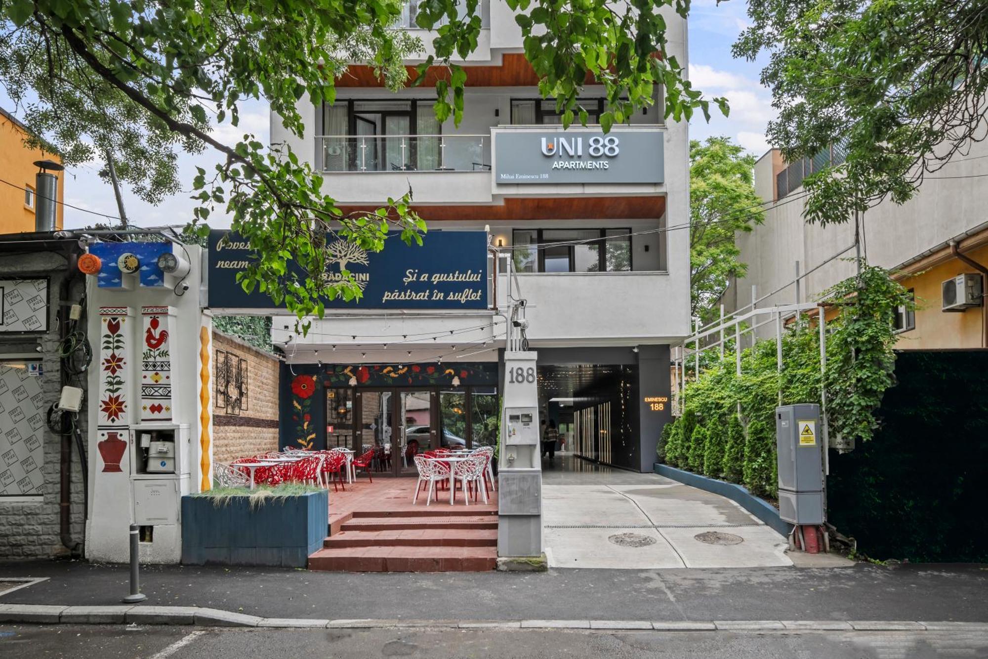 Uni88 Apartments บูคาเรสต์ ภายนอก รูปภาพ